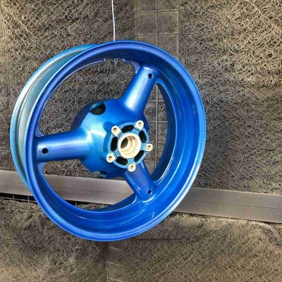 Polished alloys, a result of expert alloy wheel repair in Preston.